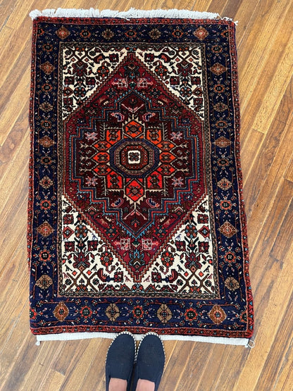 Persian Qoltoq Rug | 2' 7" x 3' 11"