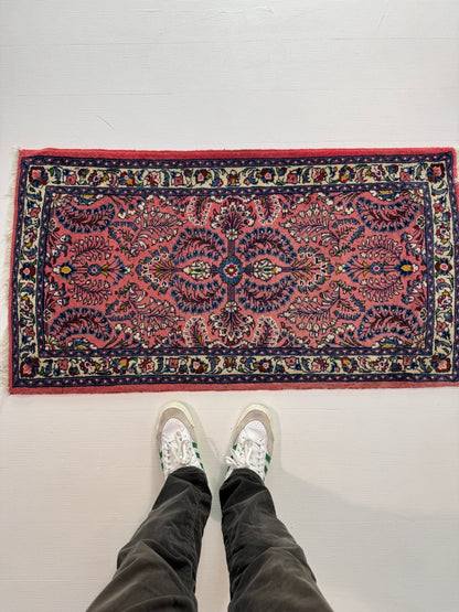 On Hold - Persian Sarouk Rug | 2' 3" x 4' 3"