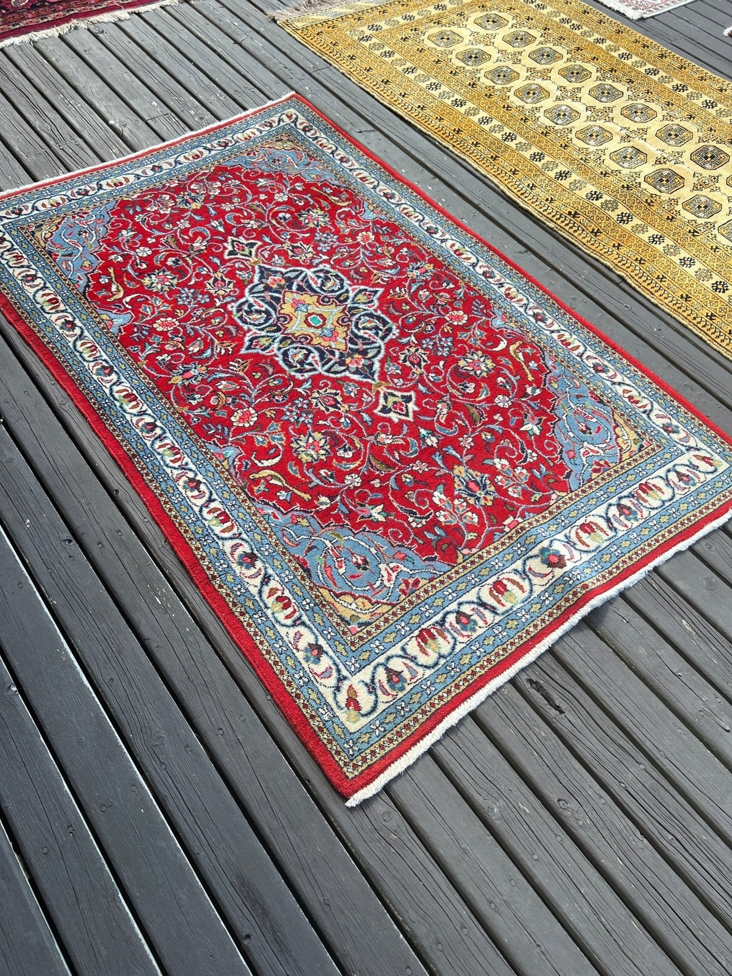 Persian Sarouk Rug | 3' 7" x 5' 5"