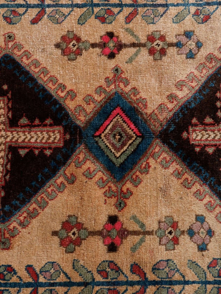 Persian Afshar Rug | 3' 11” x 6' 1"