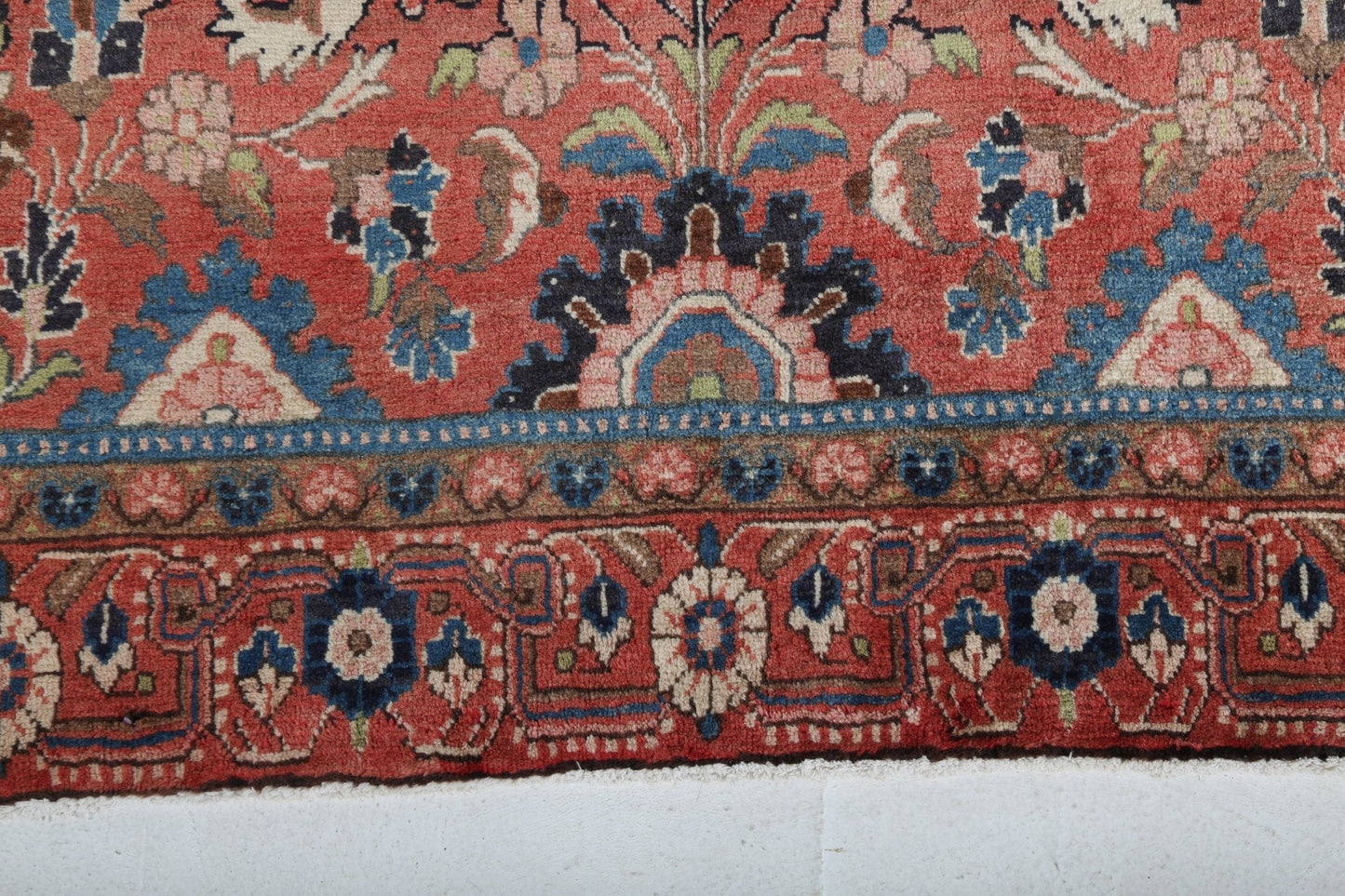 Persischer Nainaj Läufer Teppich | 1,19 m x 2,74 m