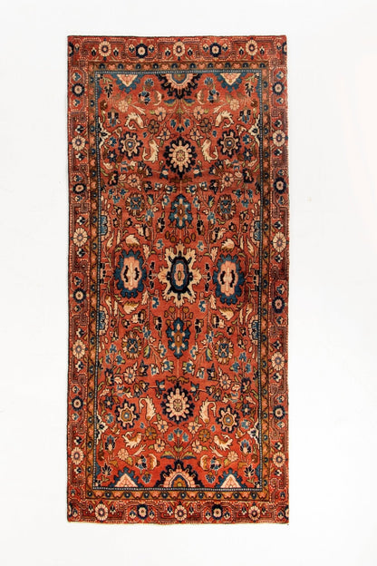 Persischer Nainaj Läufer Teppich | 1,19 m x 2,74 m