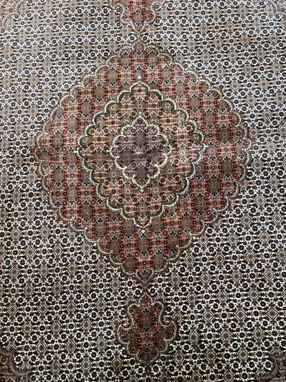 Persian Tabriz (50 Raj) Rug | 8' 3" x 6' 9"