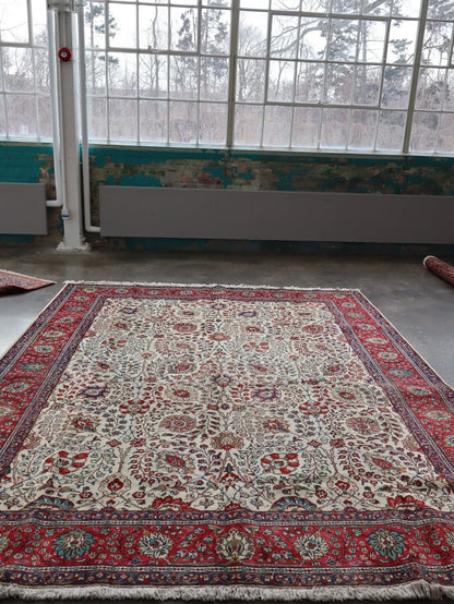 Persian Tabriz Rug | 9' 10" x 12' 10"