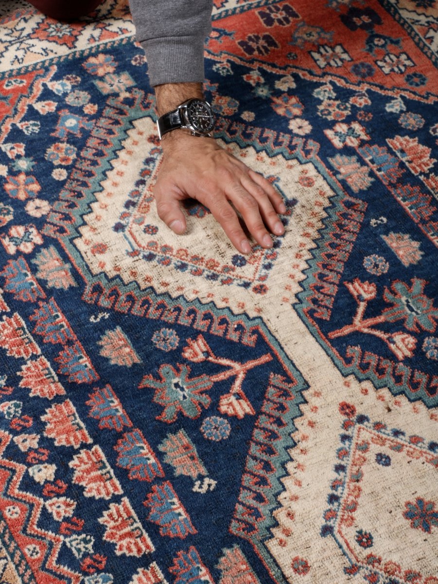 Persian Yalameh Rug | 3' 1” x 4' 6"