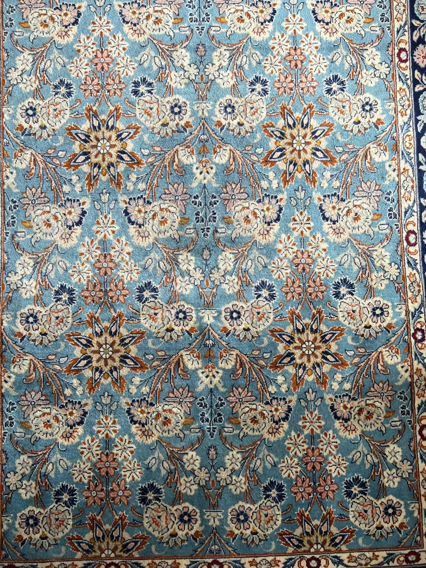 Persischer Yazd Teppich | 249 x 152 cm