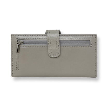 Petit portefeuille en cuir perlé - Denise
