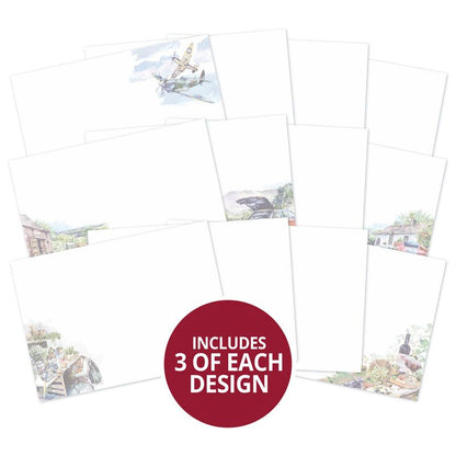 Picturesque Pastimes Luxury Card Inserts