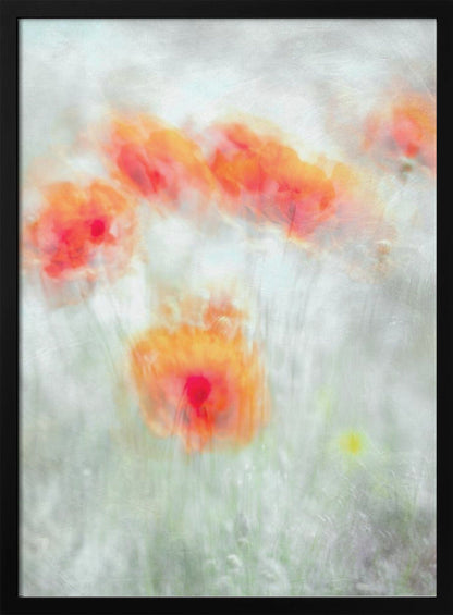 Red Corn Flowers