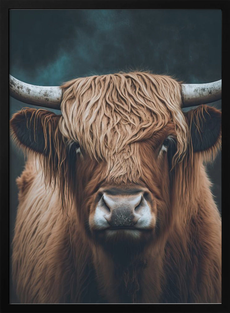 Wandbild Highland Cattle
