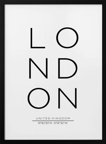 Wandbild LONDON