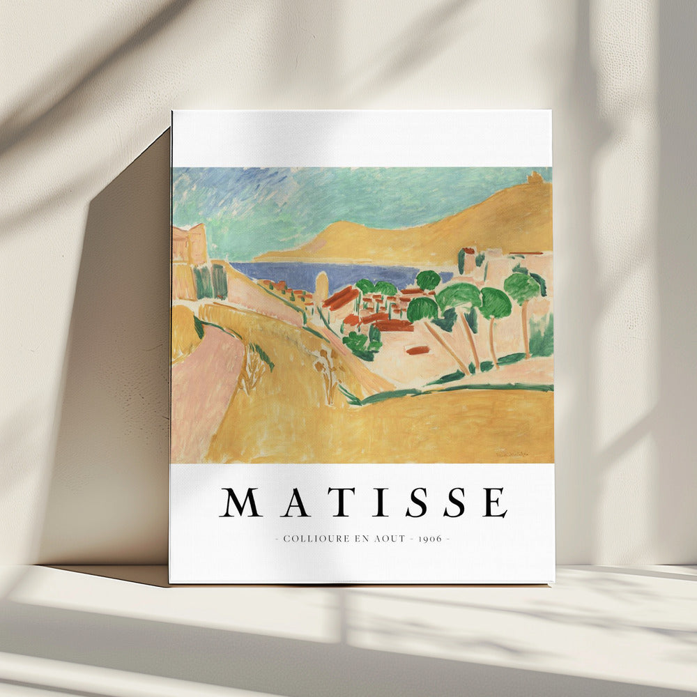 Wall art Collioure En Aout