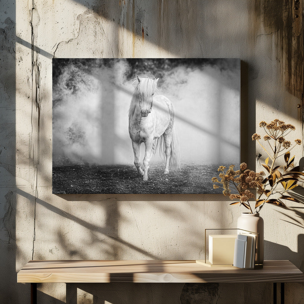 Wandbild Isländer