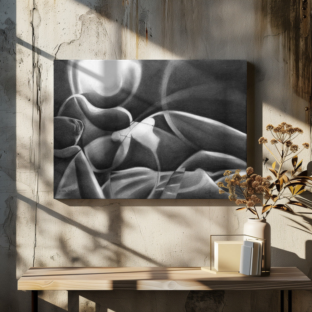Wandbild Akt - 12-10-15