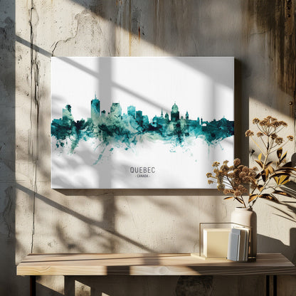 Wandbilder Quebec Kanada Skyline