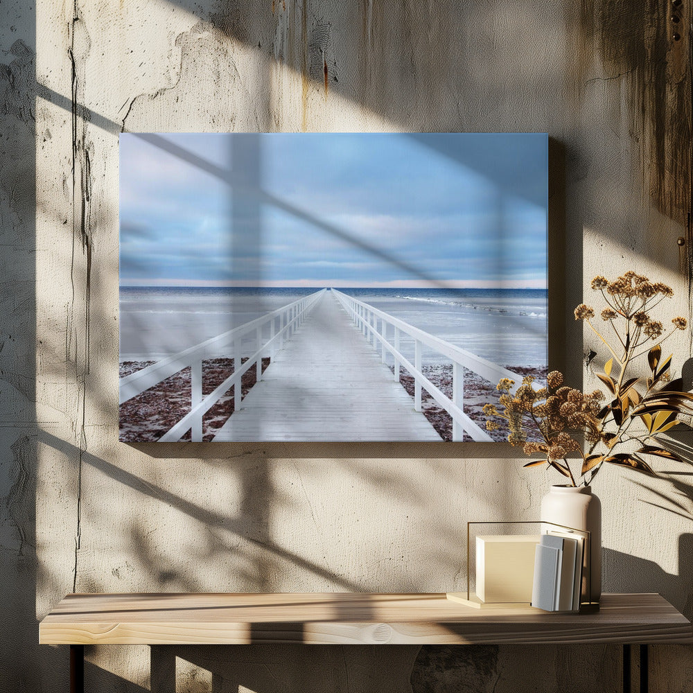 Wandbild Die Brücke