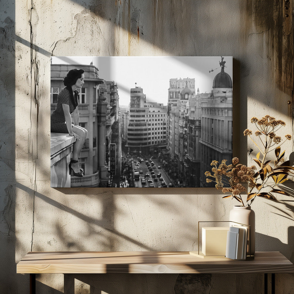 Wandbild Mad Madrid