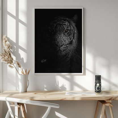 Wall art The Tiger