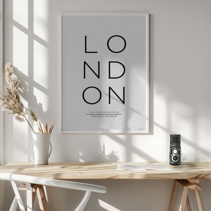 Wandbild LONDON