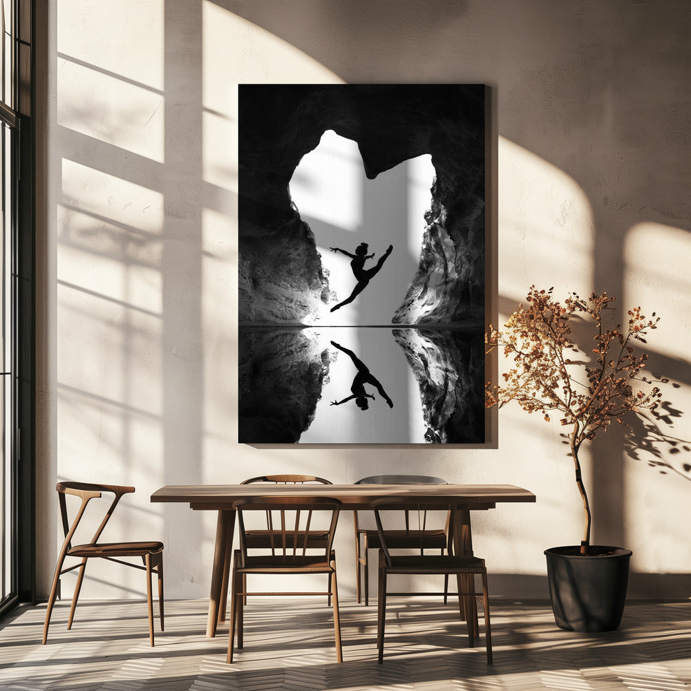 Wall art A beating heart