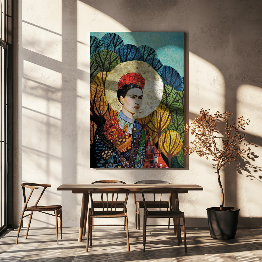 Wall art Frida Loves Klimt