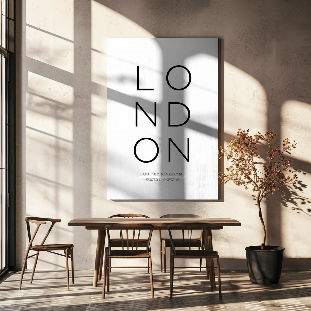 Wandbild LONDON