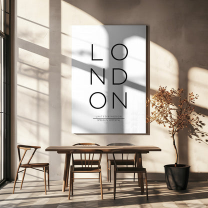Wandbild LONDON