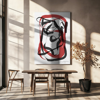 Wandbild Calli