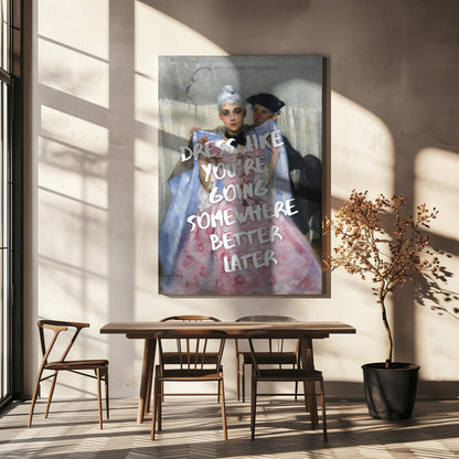 Wandbild „Erfolgskleid“