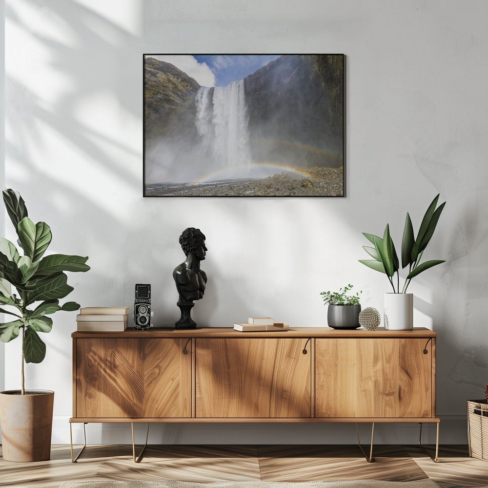 Wandbild ISLAND Skogafoss