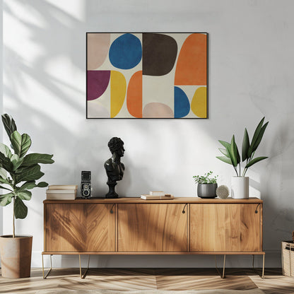 Wall art Vivid Bauhaus