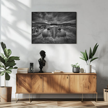 Wandkunst Zu alt zum Autofahren