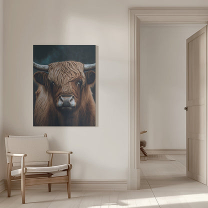 Wandbild Highland Cattle