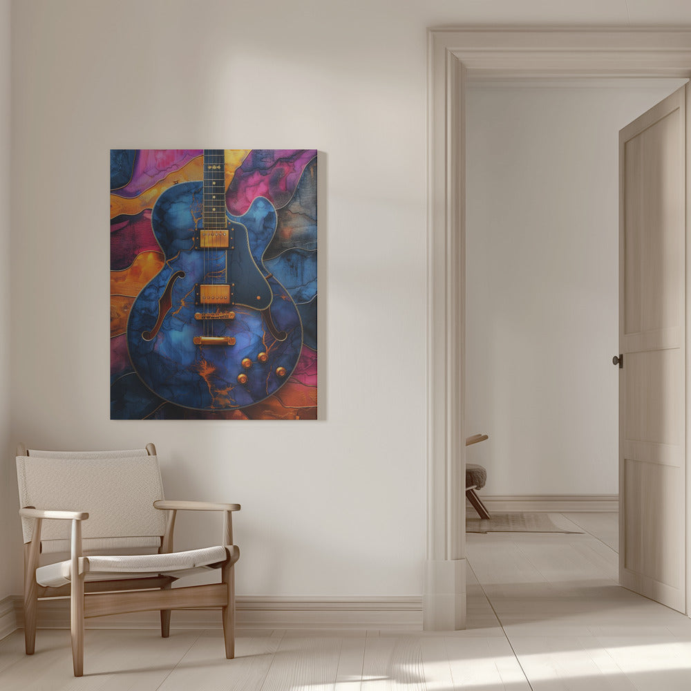 Music Guitar 5 Canvas Print