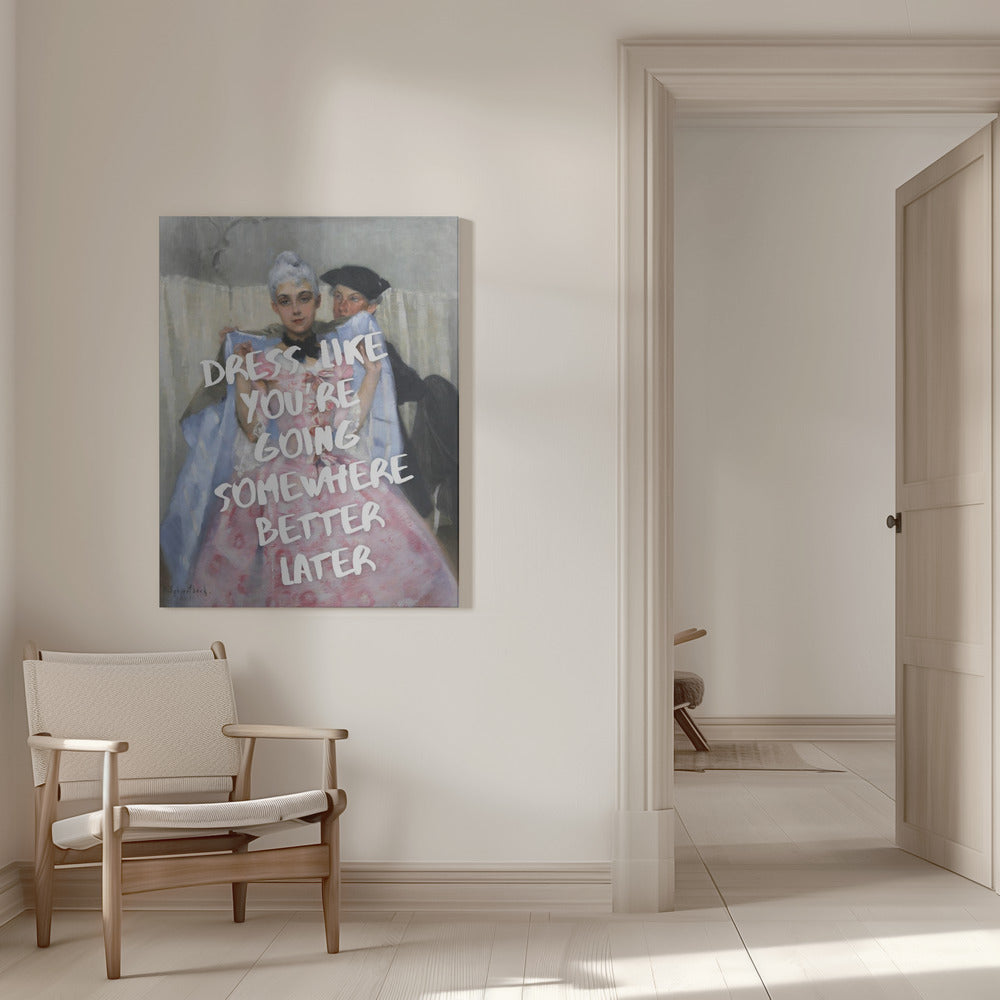 Wandbild „Erfolgskleid“