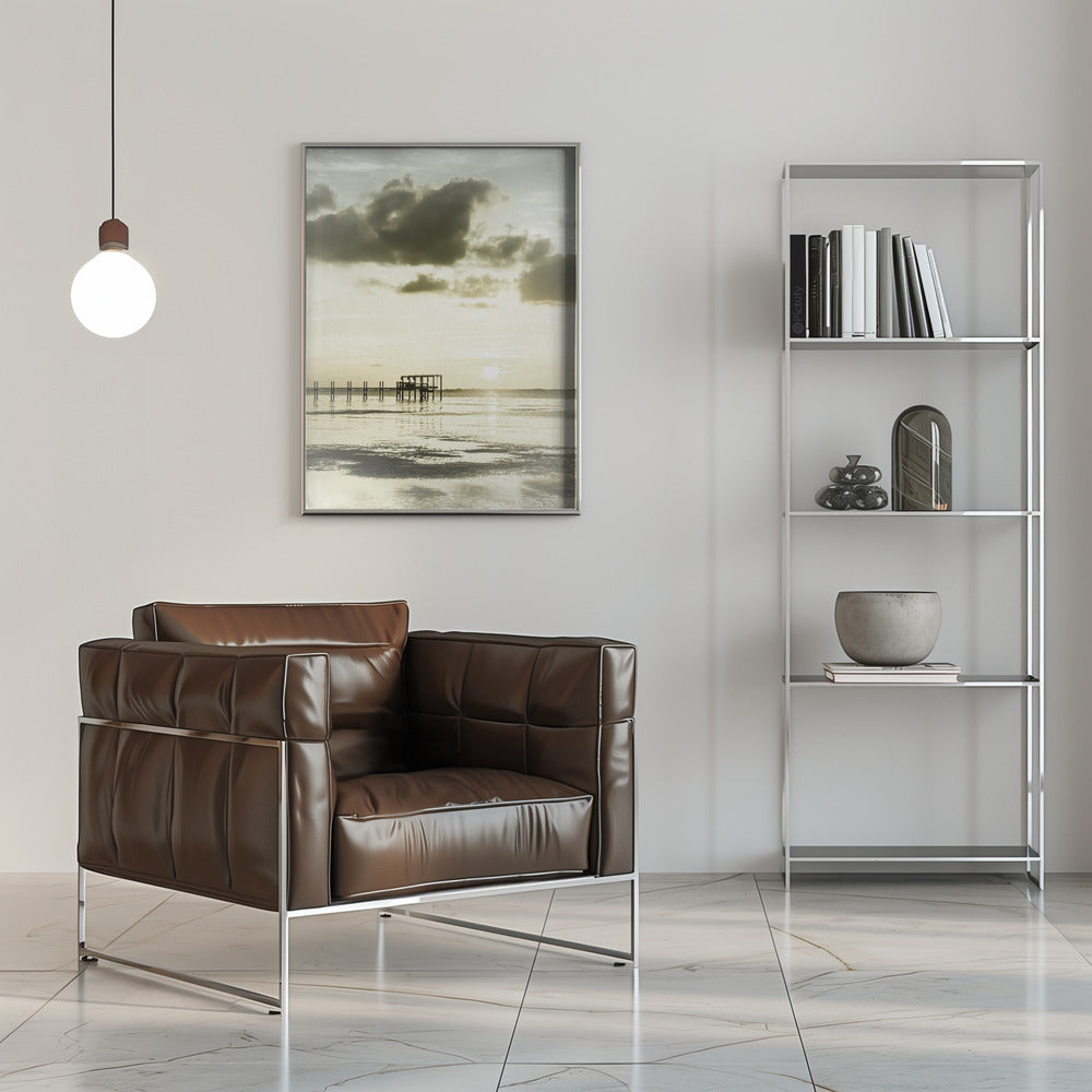 Wall art Vintage Bokeelia Sunset