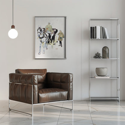 Wall art Vintage Carriage (1893)