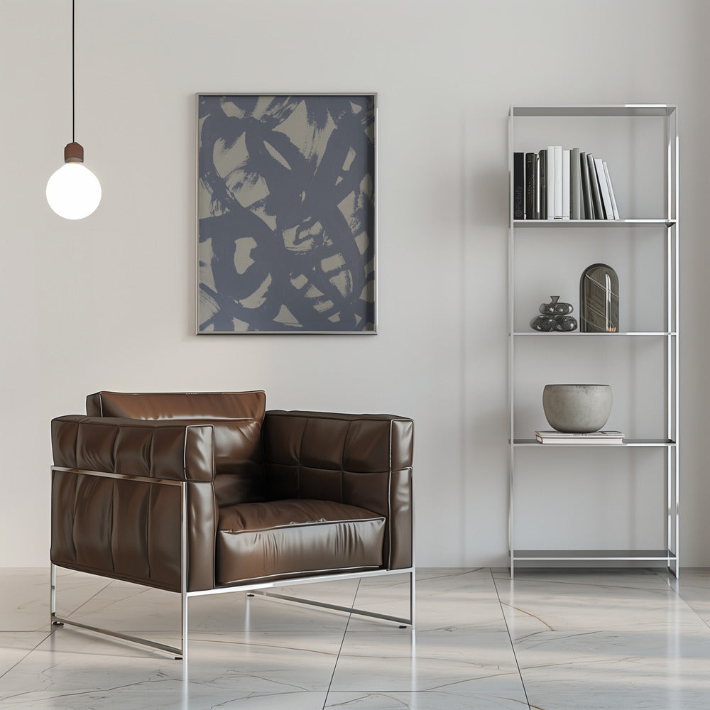 Wall art Abstract Brush Strokes 399X