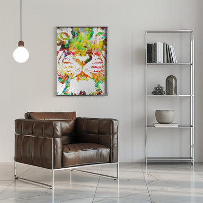 Wandbild Tiger 02