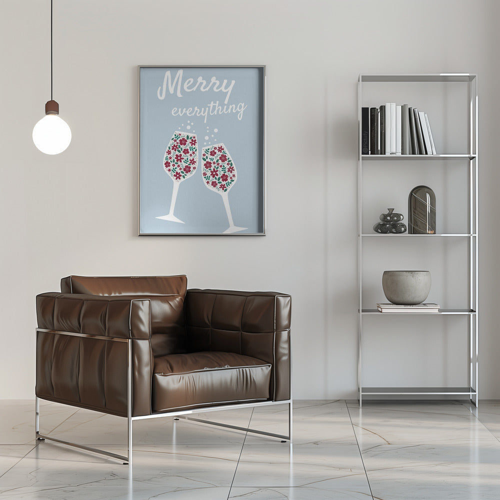 Wandbild „Merry Everything“ (Leinwanddruck)