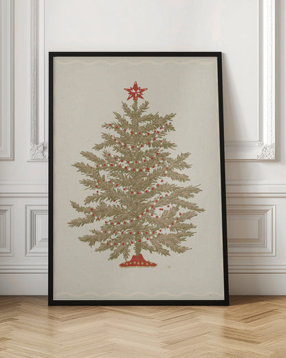 Wandbild Weihnachtsbaum 02 Leinwanddruck