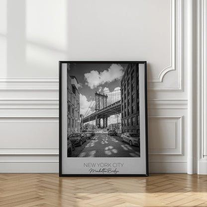 Wall art-NEW YORK CITY Manhattan Bridge