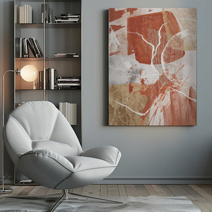 Wandbild Goldener Globus 2