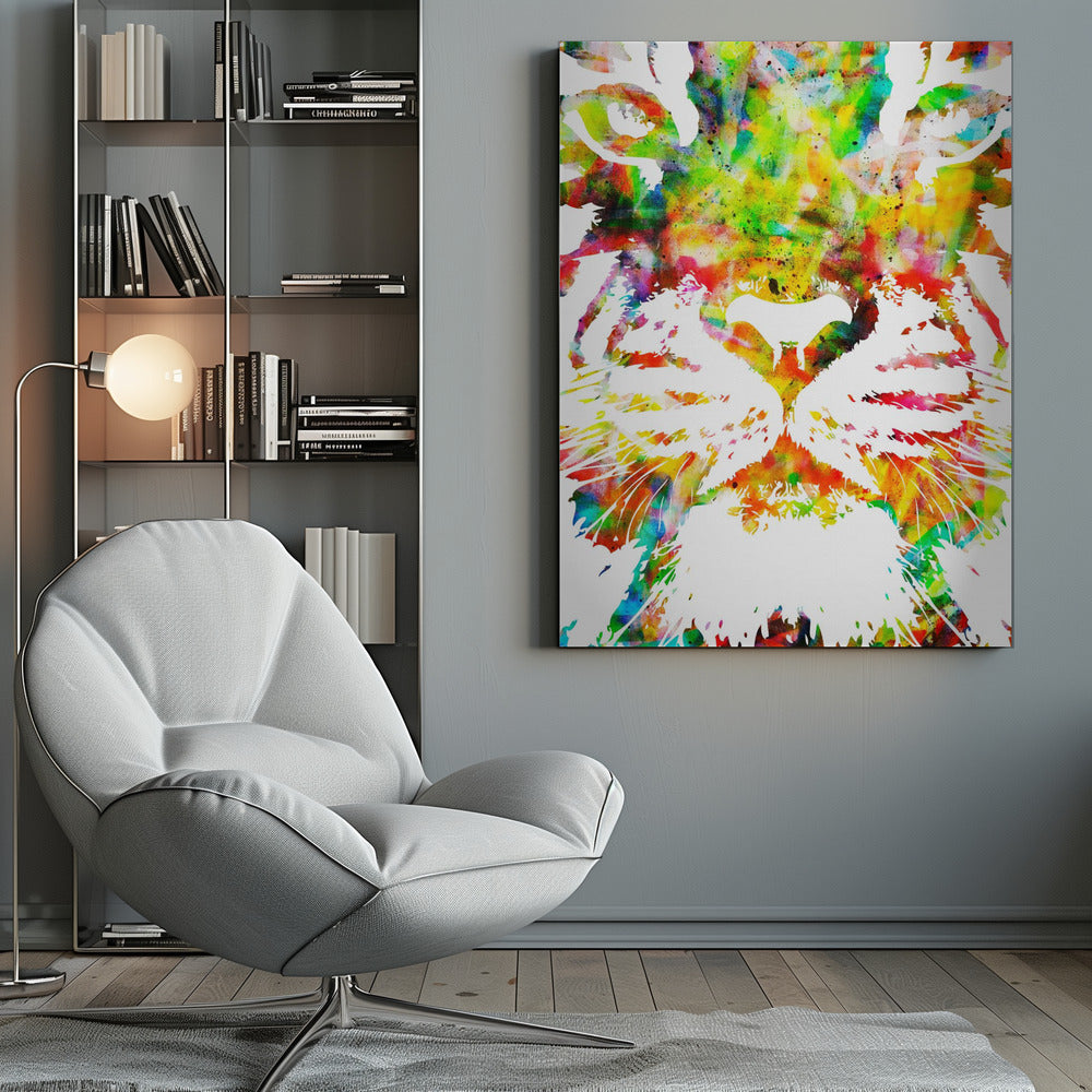 Wandbild Tiger 02