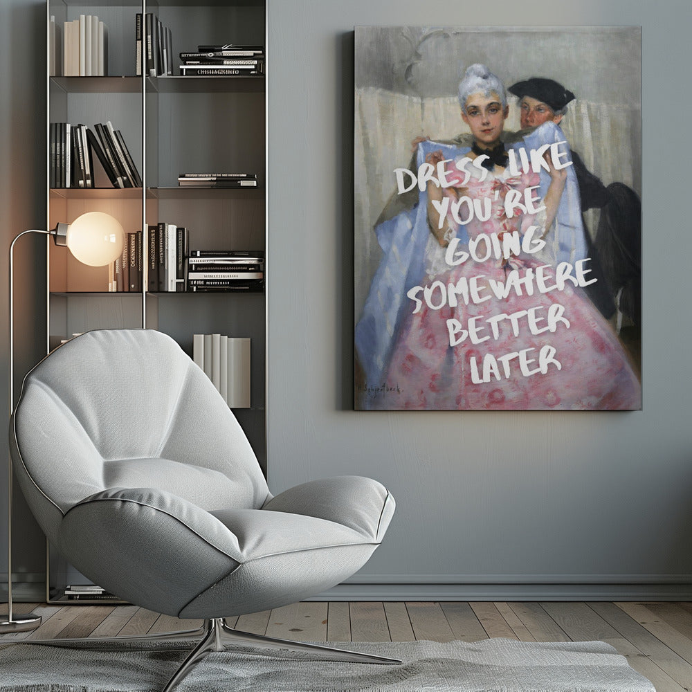 Wandbild „Erfolgskleid“