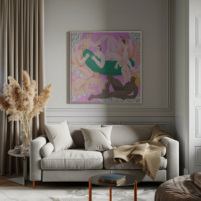 Wandkunst Cornichon d'amour