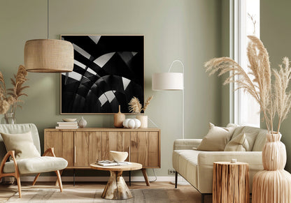 Wall art airy space