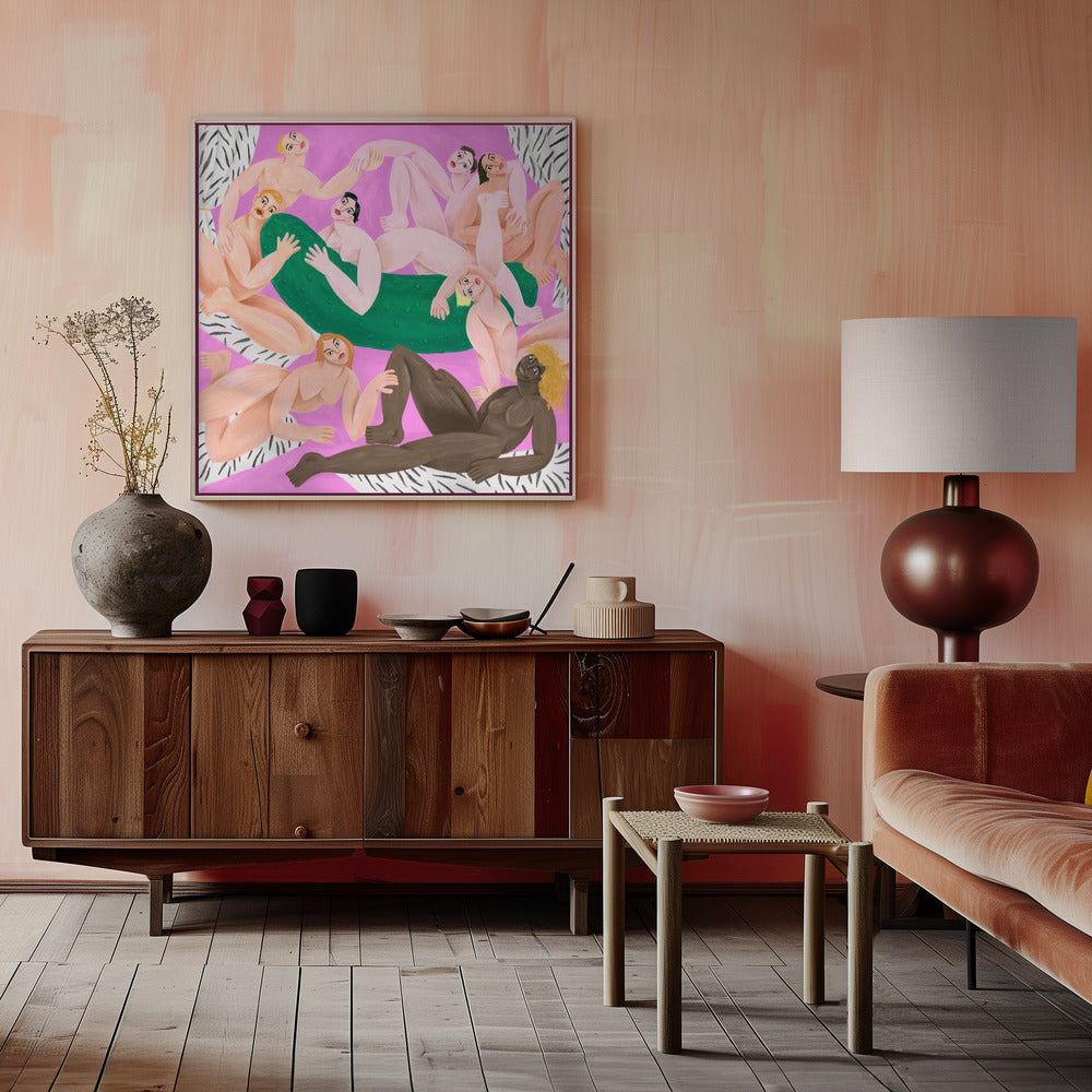 Wandkunst Cornichon d'amour
