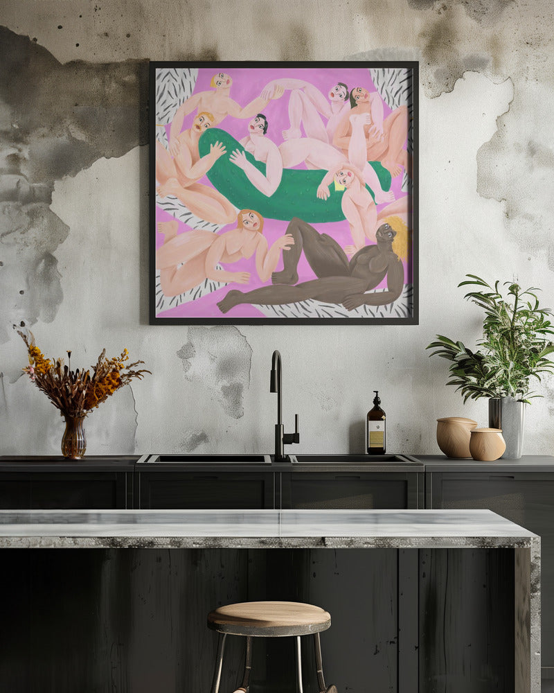 Wandkunst Cornichon d'amour