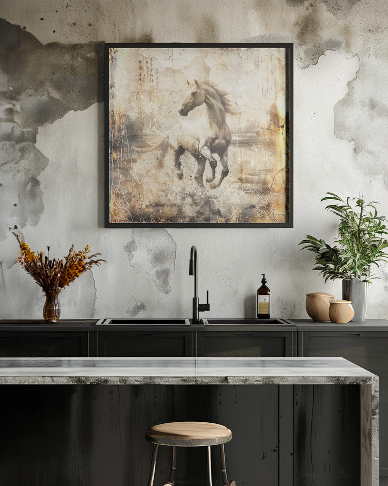 Horse Vintage Art Illustration 16